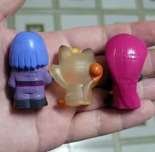 4cm 2010 Pokemon Vinyl Finger Puppets Team Rocket