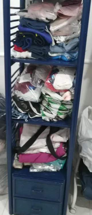 Estantería juvenil azul