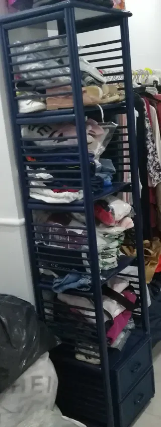 Estantería juvenil azul