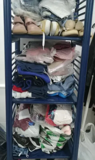 Estantería juvenil azul