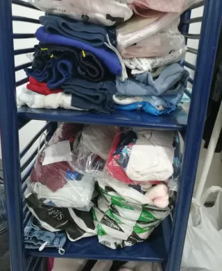 Estantería juvenil azul