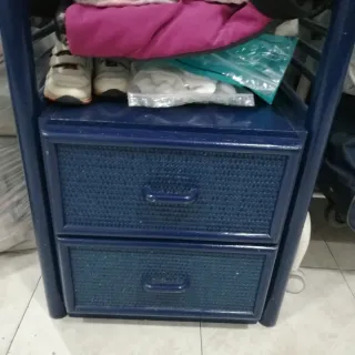 Estantería juvenil azul