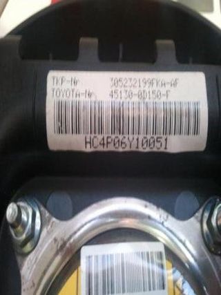 451300D150B0 AIRBAG VOLANTE TOYOTA YARIS 2ª GENER. 2006 -2011