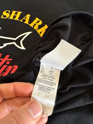 Camiseta Paul & Shark Yachting XL Negra