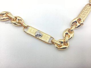 cadena oro 18k 30cm