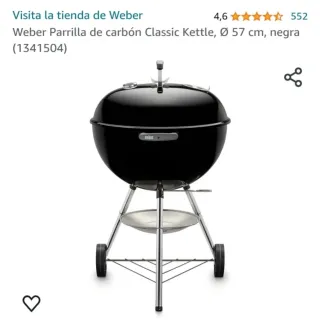 Barbacoa Weber Classic Kettle Ø57 cm