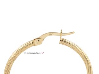 argollas oro 18k