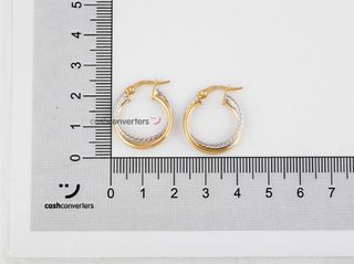 argollas oro 18k
