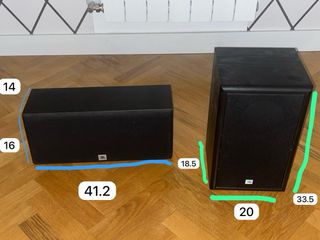 Pack Altavoces JBL TLX 210 + HMX Center 8Ω