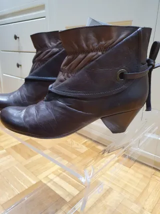 Botines Hispanitas Marrones Talla37