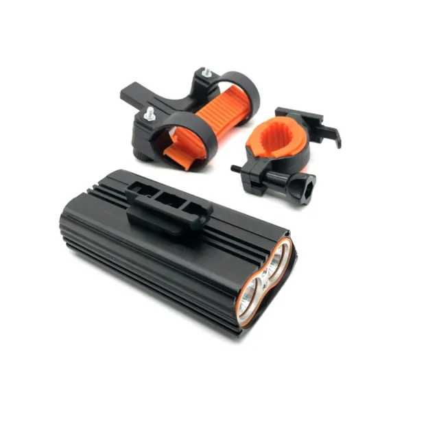 Faro LED Doble Bicicleta Impermeable x 2