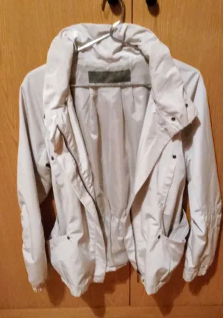 Chaqueta Zara Beige Mujer