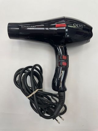 Secador Pelo Viaje Olvi Superturbo 3800 2000 Wats Negro