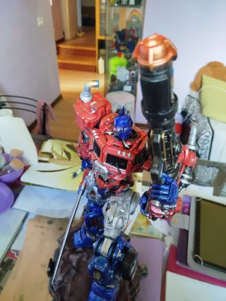 Optimus prime 3d in resina h 60