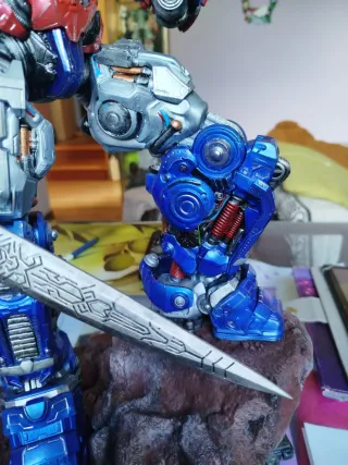 Optimus prime 3d in resina h 60