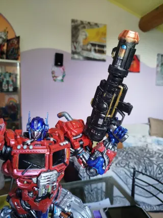 Optimus prime 3d in resina h 60
