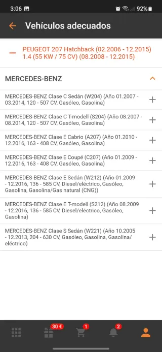 Elevalunas Mercedes Clase E/C Nuevo