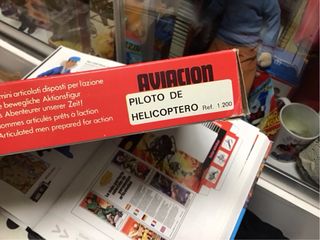 Caja Madelman Original Piloto Helicóptero