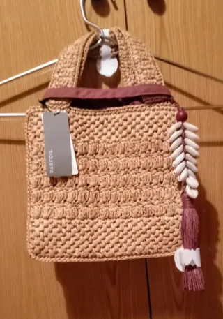 Bolso de rafia Parfois