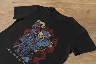 T-shirt Skeletor Master of the Universe