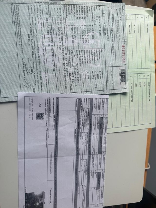 Mercedes-Benz Clase E 2011