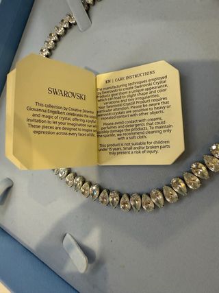 Collar Swarovski Tennis Matrix.