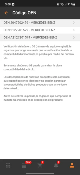 Elevalunas nuevo Eléctrico Mercedes Clase E C