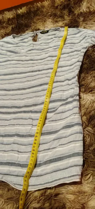 Vestido Massimo Dutti L Rayas