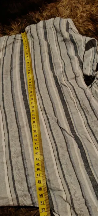 Vestido Massimo Dutti L Rayas