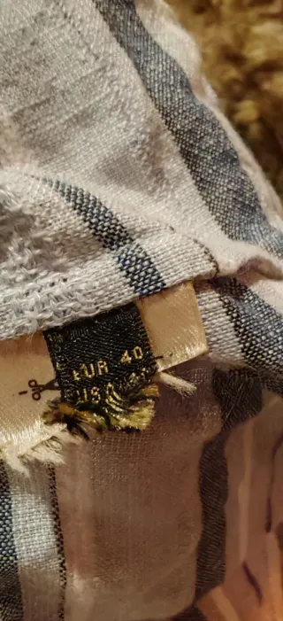 Vestido Massimo Dutti L Rayas