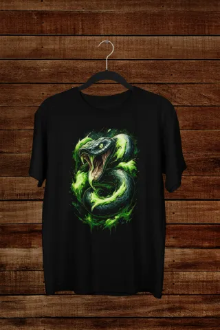Tshirt Cobra Verde Neon Venom