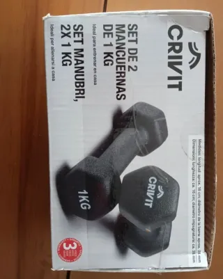 Mancuernas 1kg (Par)