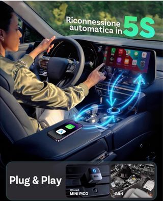 Ottocast Mini Pico 2026 Wireless Adapter 2in1