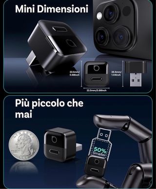 Ottocast Mini Pico 2026 Wireless Adapter 2in1