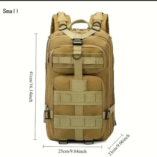 Mochila Senderismo Grande Unisex Gris