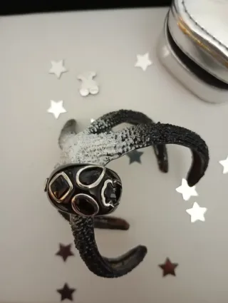 Anillo TOUS original Plata 925 Ónix