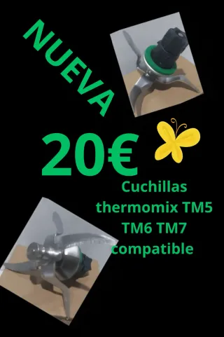 CUCHILLAS  NUEVAS  TM5  TM6 TM7  THERMOMIX
