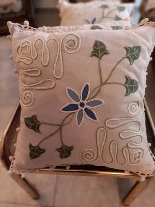 Cojines decorativos florales