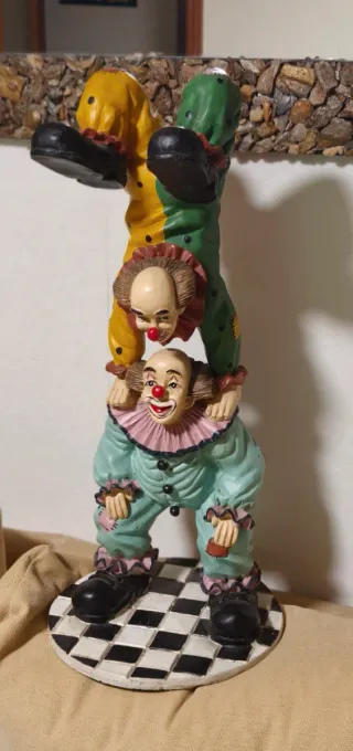 Figura Coleccionable Payasos Apilados