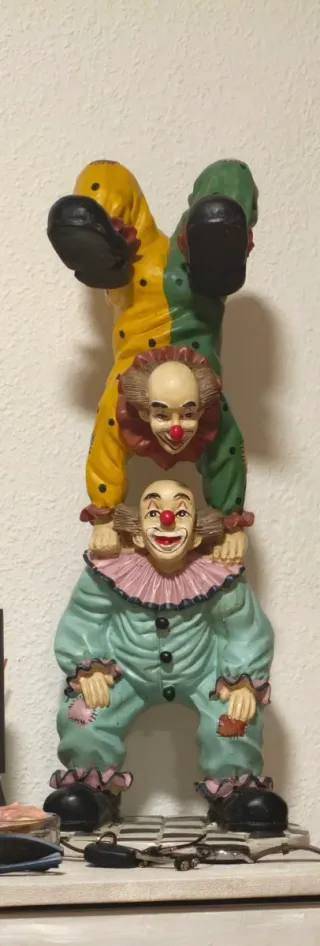 Figura Coleccionable Payasos Apilados