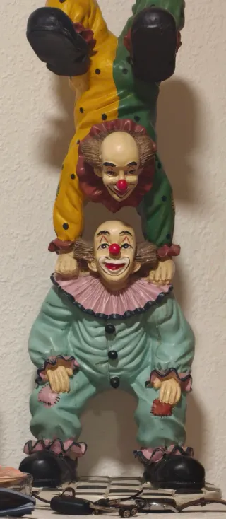 Figura Coleccionable Payasos Apilados