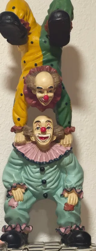 Figura Coleccionable Payasos Apilados