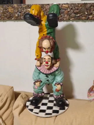 Figura Coleccionable Payasos Apilados