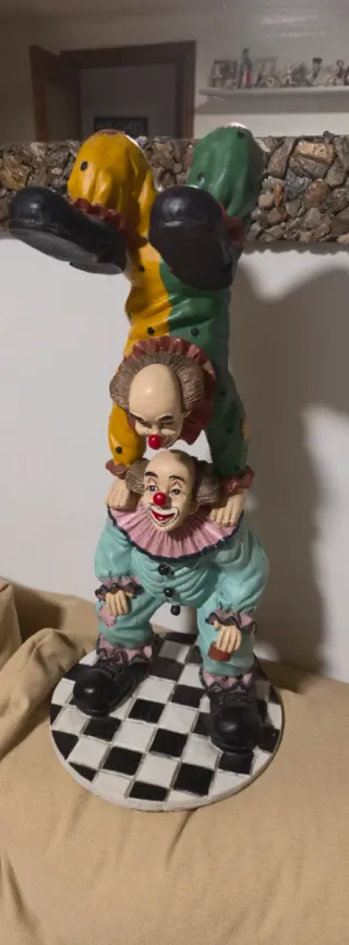 Figura Coleccionable Payasos Apilados