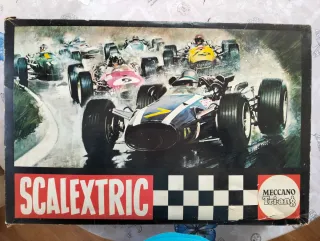 Scalextric Francés Caja de Carreras