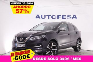 NISSAN Qashqai 1.2 DIG-T TEKNA 115CV 5P # CUERO, TECHO PANORAMICO, NAVY, PARKTRONIC 1.2 DIG-T TEKNA 115CV 5P