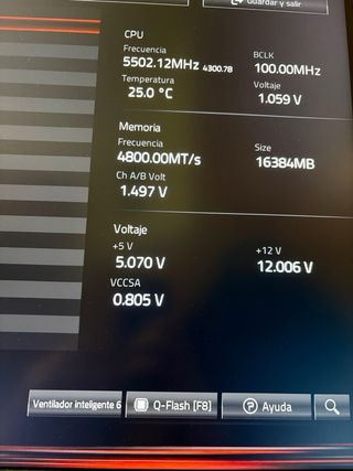 PC Gamer. I9 alto rendimiendo