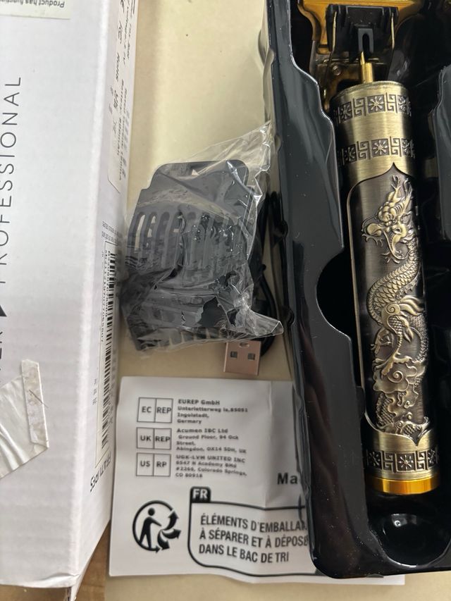 Máquina Cortapelo Profesional Dragón Dorado