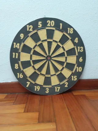 Diana de corcho para dardos