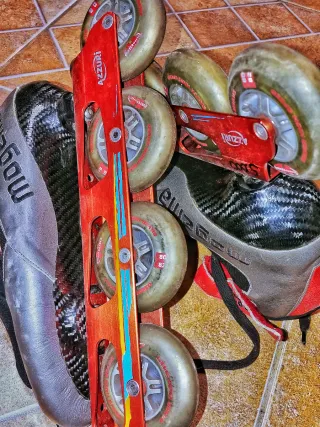 Patines de velocidad Mogema carbon